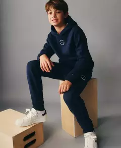 CONJUNTO DE MOLETOM BORDADO TOMMY HILFIGER - Gih Baby Importados