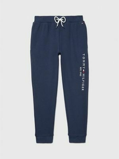 Calça com Logo Bordado Moletom Tommy Hilfiger
