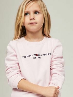 Casaco em Moletom Bordado Tommy Hilfiger - comprar online