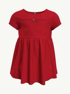 Vestido em Algodão Tommy Hilfiger