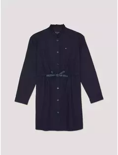 VESTIDO CHEMISE TOMMY HILFIGER EM SARJA