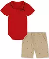 CONJUNTO DE BODY E BERMUDA TOMMY HILFIGER