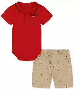 CONJUNTO DE BODY E BERMUDA TOMMY HILFIGER