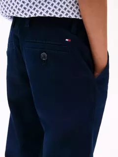 Calça Chino Strech Tommy Hilfiger Azul Marinho na internet
