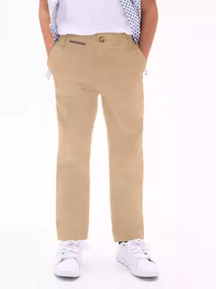 Calça Chino Strech Tommy Hilfiger Caquí na internet