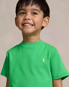 Camiseta Ralph Lauren bordada Verde - comprar online