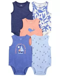 Kit Body Estampa Mar Carter´s