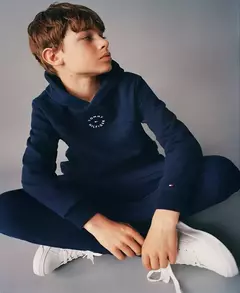 CONJUNTO DE MOLETOM BORDADO TOMMY HILFIGER na internet