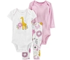 Trio Estampa Girafa Carter's