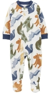 Macacão Estampado Esquilo em fleece Carter's
