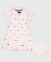 Vestido Estampa de Coração Tommy Hilfiger