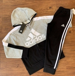 Conjunto de Moletom Adidas