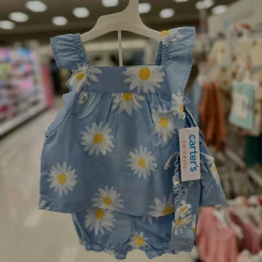 Conjunto Carter´s com faixinha de cabelo na internet