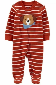 Macacão em Algodão Estampa Cachorrinho Carter's