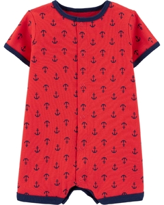 Romper Estampa Âncoras Carter's
