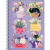 Caderno Espiral Colegial 10 Matéria D+ Love Cats 200 Folhas