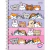 Caderno Espiral Univ. 20 Matérias Pepper Baby Pets 320 Fls
