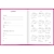 Agenda Costurada Diária Pepper 2025 Rosa Tilibra - comprar online
