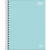 Caderno Espiral Colegial 10 Matérias Zip Light Green 160 Fls