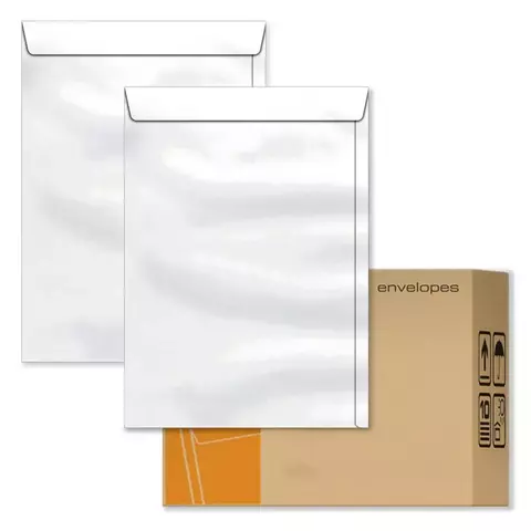 Envelope Saco Branco 17,6X25cm Caixa C/ 250 Unidades - comprar online