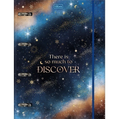 Fichário Magic Universitário Cartonado Com Elástico