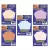 Papel Candy Color A4 180g/m² 20 Folhas Off Paper