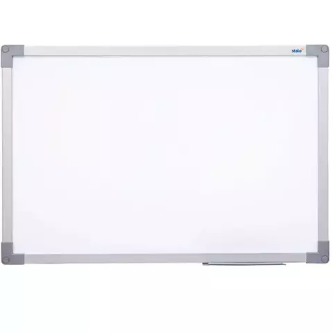 Quadro Branco UV 50x70 Moldura MDF Alumínio Soft Stalo - comprar online