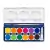 Aquarela Em Pastilha Staedtler Noris 12 Cores + Pincel + Tb