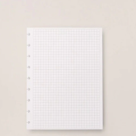 Refil Caderno Inteligente Médio 90g 50fls Quadriculado