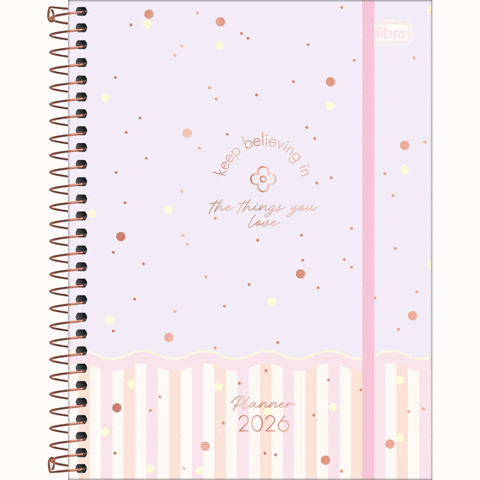 Planner Espiral Semanal Soho 2026 Tilibra - comprar online
