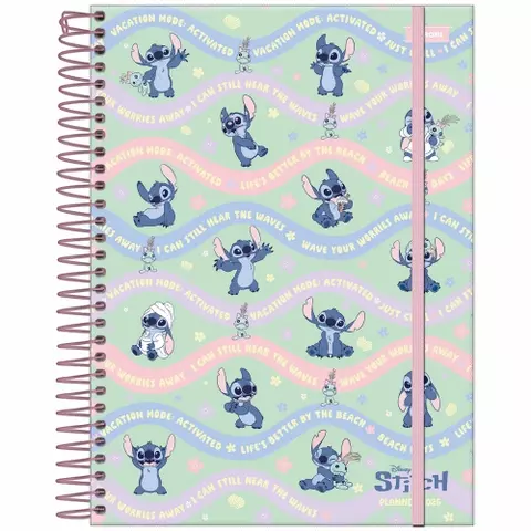 Planner Espiral Semanal Stitch 2026 Foroni - comprar online