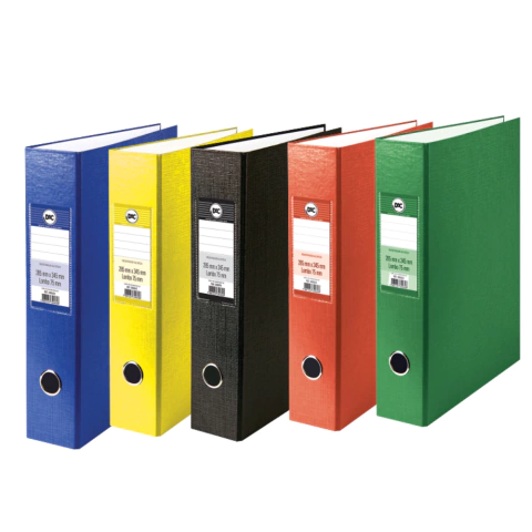 Pasta Registradora AZ Ofício Lombo 75mm Com Visor Dac