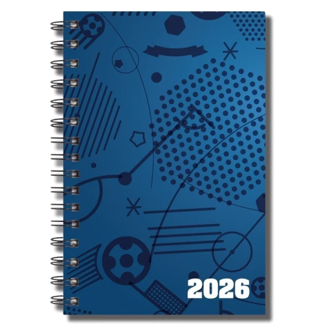 Agenda Diária Espiral Mini A6 Goal On 2026 Yepp - comprar online