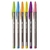 Caneta Esf Bic Cristal Fashion 1.6 Ponta Grossa C/6 Cores - comprar online