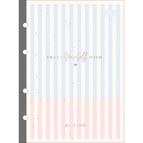 Bloco De Fichário Soho Colegial 4 Furos 80 Fls