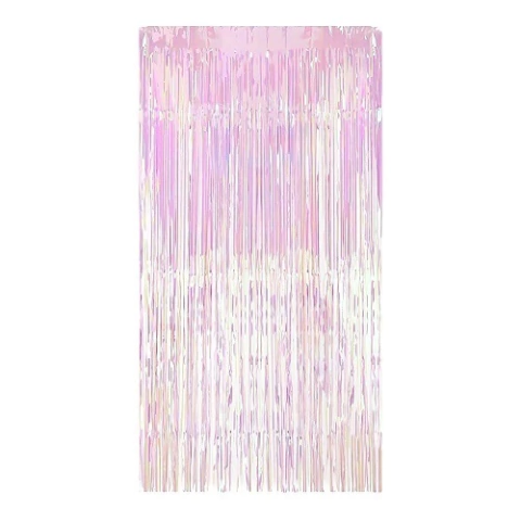 Cortina Metalizada Decorativa 1x2m Furta Cor