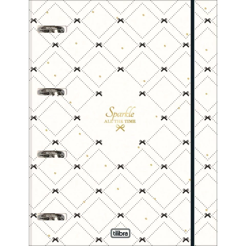 Fichário West Village Universitário Cartonado Com Elástico - comprar online