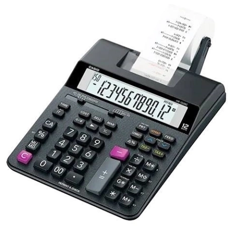 Calculadora De Mesa 12 Dígitos Casio Com Bobina HR-150RC