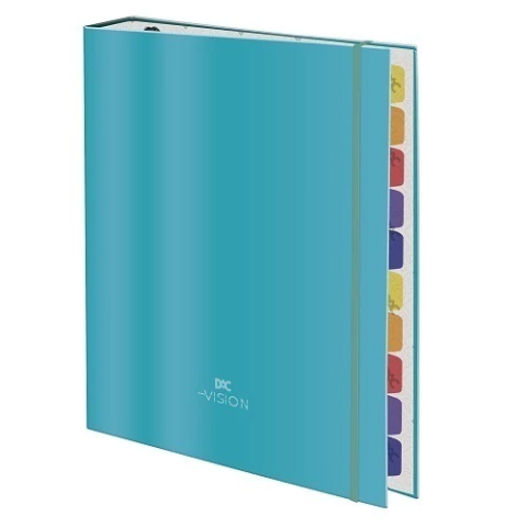 Fichário Dac Vision Verde Universitário Com Elástico 48 Fls