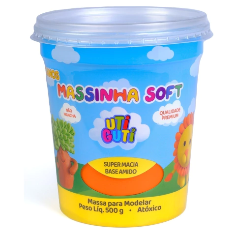 Massinha Para Modelar Uti Guti Soft 500g Licyn - Femapel