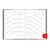 Agenda Semanal Cost. Executiva Coral Preta 2025 Redoma - comprar online