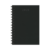 Agenda Diária Espiral Jaspe Cristal Preta 2025 Redoma