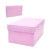 Caixa Organizadora Mini/Sapato 28x17x12 Rosa Pastel Dello - comprar online