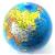 Globo Terrestre Político Giratório Mapa Mundi 8,5 Cm - comprar online