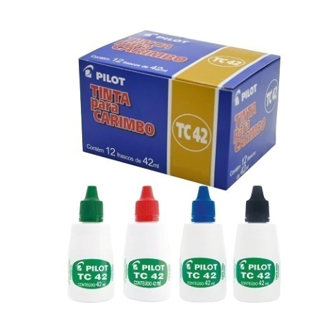 Tinta Para Carimbo 42ml TC42 Pilot