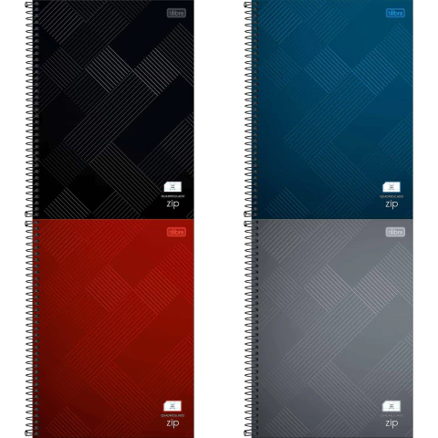 Caderno Quadriculado 7x7 mm Universitário Zip 96 Folhas - comprar online