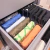 Colmeia Organizadora Para Bermuda Masculina Transparente L30 x A15 x C40 Cm com 6 Nichos - Carol Andrade Organizer