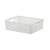Cesto Organizador Quadratta - 27x21x8cm - Branco