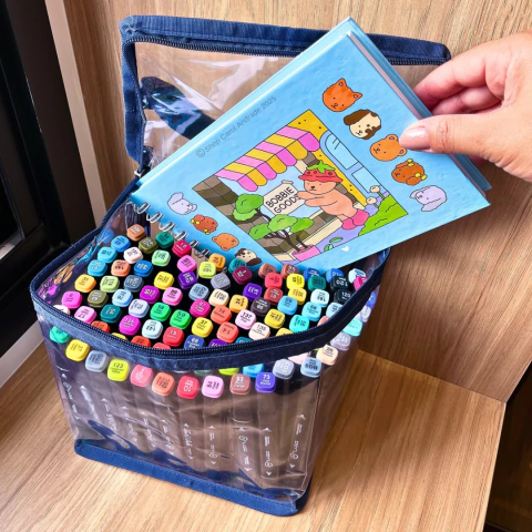 Bloco Organizador P/ Cadernos e Canetinhas - 20x15x20cm - comprar online