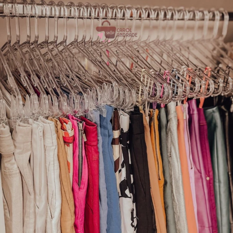 Presilha para Cabide de Acrílico - Kit C/ 5 pares - comprar online